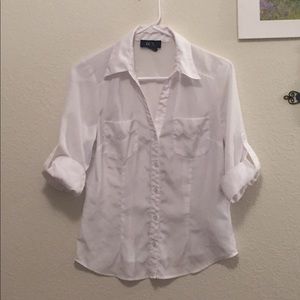 White Button Up Shirt